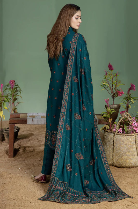 Mohagni - 3PC Lawn Embroidered Suit