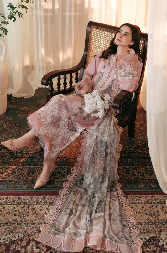 Jade - 3PC Lawn ChickenKari Embroidered Suit