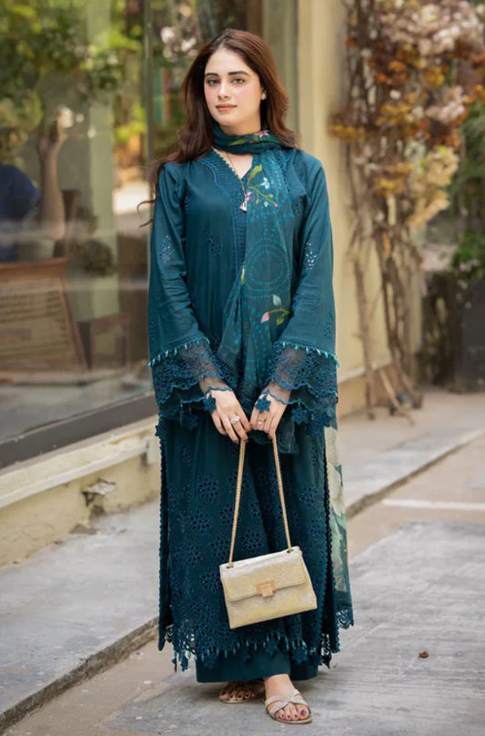 Bareeze - 3PC Lawn Embroidered Suit
