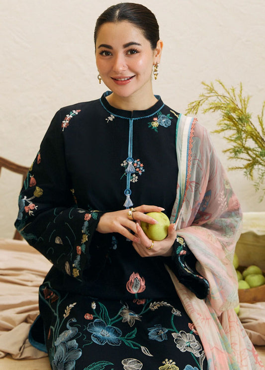 Zara ShahJahan Dhanak 3pc with Pashmina Shawl