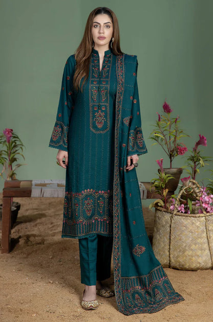 Mohagni - 3PC Lawn Embroidered Suit