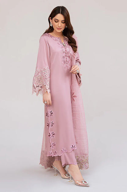 Nadia Farooqi - 3PC Lawn Embroidered Suit