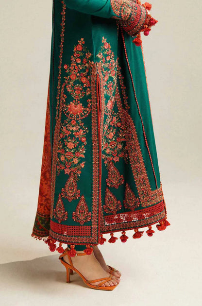 Hussain Rehar - 3PC Lawn Embroidered Suit