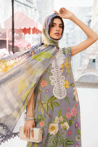 Maria B Digital Print Chiffon Duppata