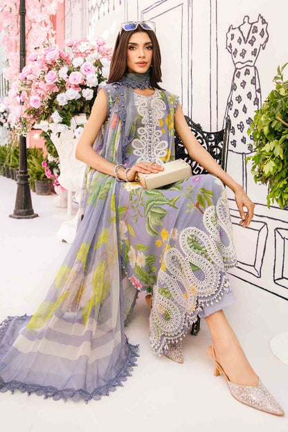 Maria B Digital Print Chiffon Duppata