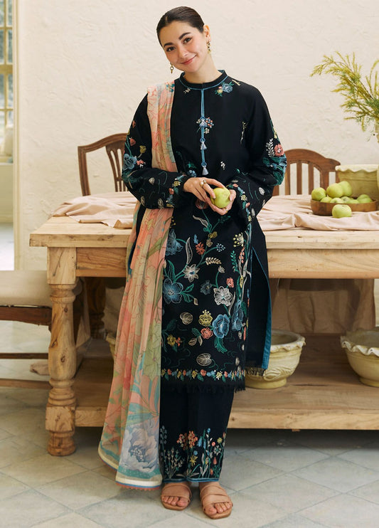 Zara ShahJahan Dhanak 3pc with Pashmina Shawl
